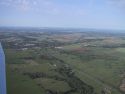 Flying over east Texas